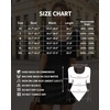 image:imageMANGOPOP Scoop Neck Half Sleeve Bodysuit for Women Elbow Sleeve Sexy Slim Fitted Going Out Casual Tops